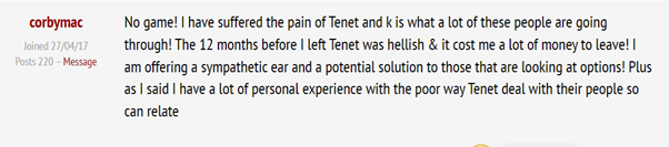 Review about Tenet Network 