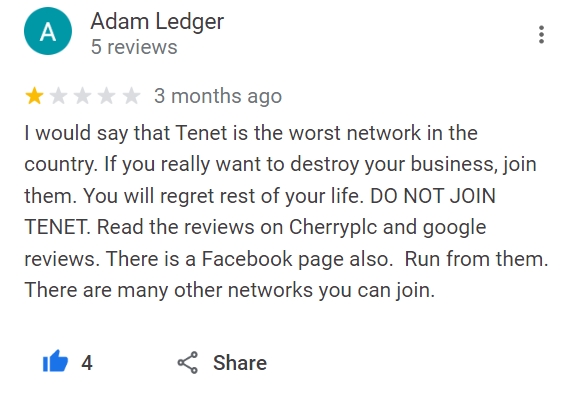 Review about Tenet Group 